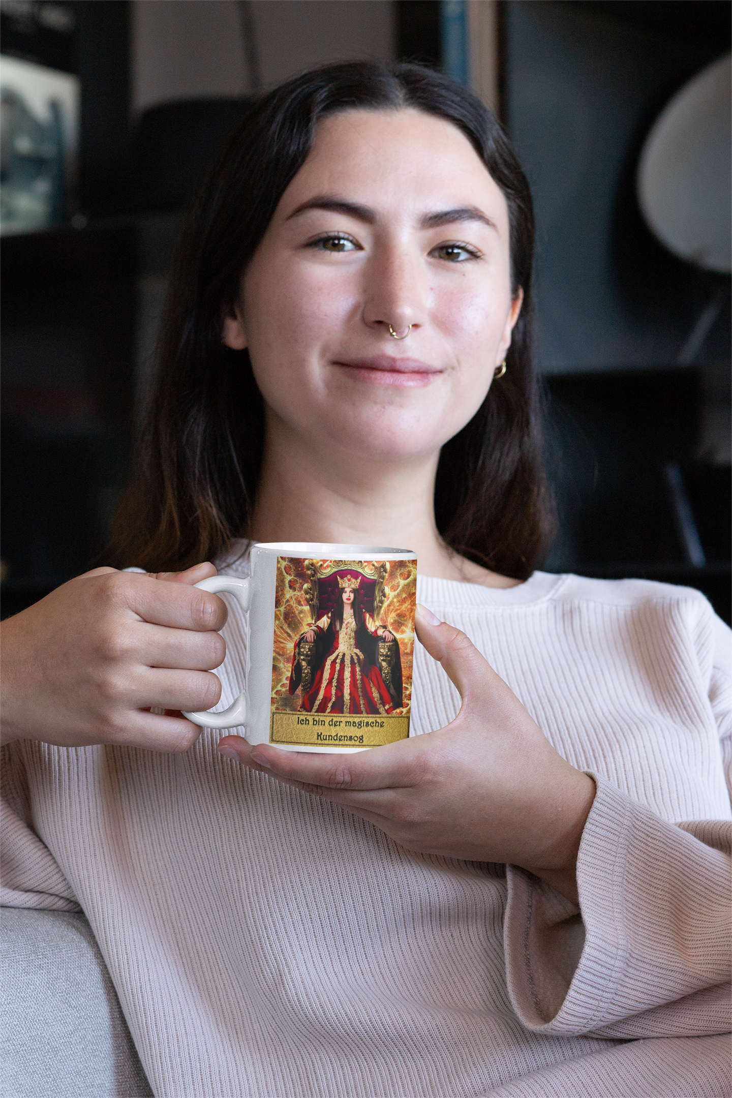 Zaubertasse "Ich bin der magische Kundensog"