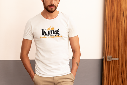 Premium Shirt Herren "King in meinem eigenen Businessimperium"