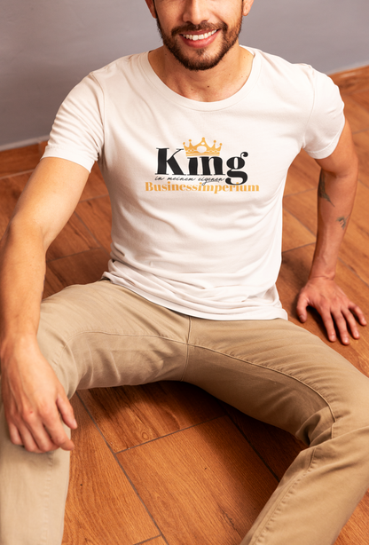 Premium Shirt Herren "King in meinem eigenen Businessimperium"